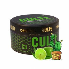Табак CULTT C3 Cactus Lime (Культт Кактус Лайм) 100 грамм