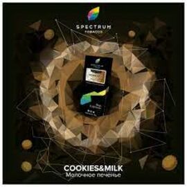 Табак Spectrum Hard Cookies & Milk (Спектрум Молочное Печенье) 100 грамм  Акциз