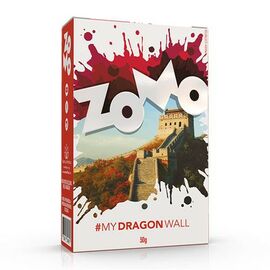 Тютюн Zomo Dragon Wall (Зомо Сік Персика, Абрикоса та Сливи) 50 грам