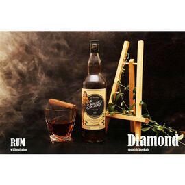 Тютюн Diamond Rum without Alcoholr (Діамант Ром без Алкоголю) 50гр