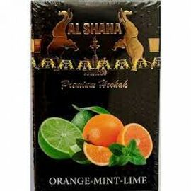Тютюн Al Shahа Orange-Mint-Lime (Аль Шаха Апельсин-М'ята-Лайм) 50 грам