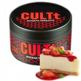 Тютюн CULTT C55 Strawberry Cheesecake (Культт Полуничний Чізкейк) 100 грам
