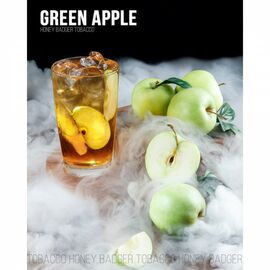 Тютюн Honey Badger Wild (Медовий Барсук міцна лінійка) Зелене Яблуко 40 грам