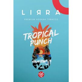 Табак Lirra Tropical Punch (Лирра Тропикал Пунш, Лед Манго Персик Ананас) 50 грамм