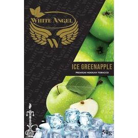 Табак для кальяна White Angel Ice green Apple (Белый ангел Айс зеленое яблоко) 50 грамм
