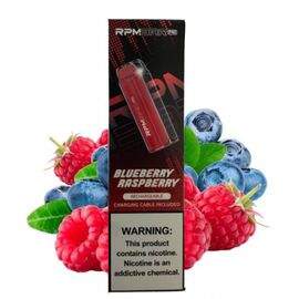 Электронная сигарета RPM BAR Pro Blueberry Raspberry (Черника Малина) 5000