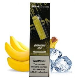 Электронная сигарета RPM BAR Pro Banana Ice (Банан Айс) 5000