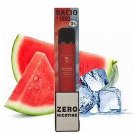 Электронные сигареты Bacio 1500 Red Ice (Басио 1500 Арбуз Лед БЕЗ НИКОТИНА)