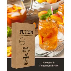 Табак Fusion Medium Peach Iced Tea (Фьюжн Персиковый Чай) 100 грамм