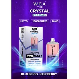 Электронная сигарета Crystal Pro Max 10000 Blueberry Raspberry (Черника Малина)