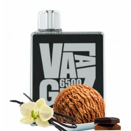 Електронні сигарети VAAL GLAZ6500 Vanilla Chocolate Ice Cream (Віел) Ванільно-Шоколадне Морозиво