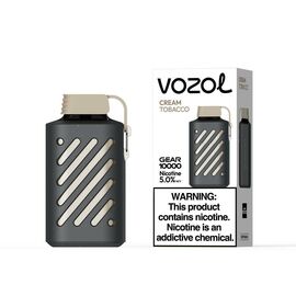Электронная сигарета Vozol 10000 Cream Tobacco (Крем Табак)