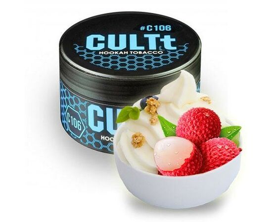 Табак CULTT C106 Blueberry Lychee Ice Cream (Культт Черника Личи Мороженое) 100 грамм