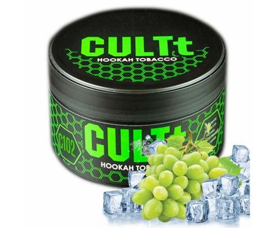 Табак CULTT C102 Grapes Ice (Культт Виноград Лёд) 100 грамм
