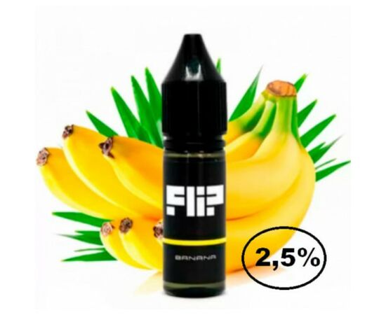 Жидкость Flip Banana (Флип Банан) 15мл, 2,5%