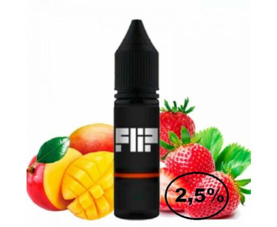 Жидкость Flip Strawberry Mango (Флип Клубника Манго) 15мл, 2,5%