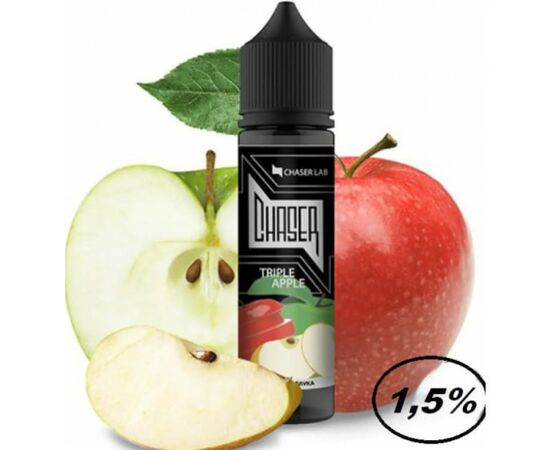 Жидкость Chaser Органика Triple Apple Ice (Чейзер Тройное Яблоко Айс) 60мл 1,5%