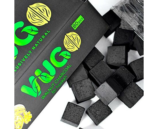 Уголь для кальяна ореховый VUGO 1.1. кг